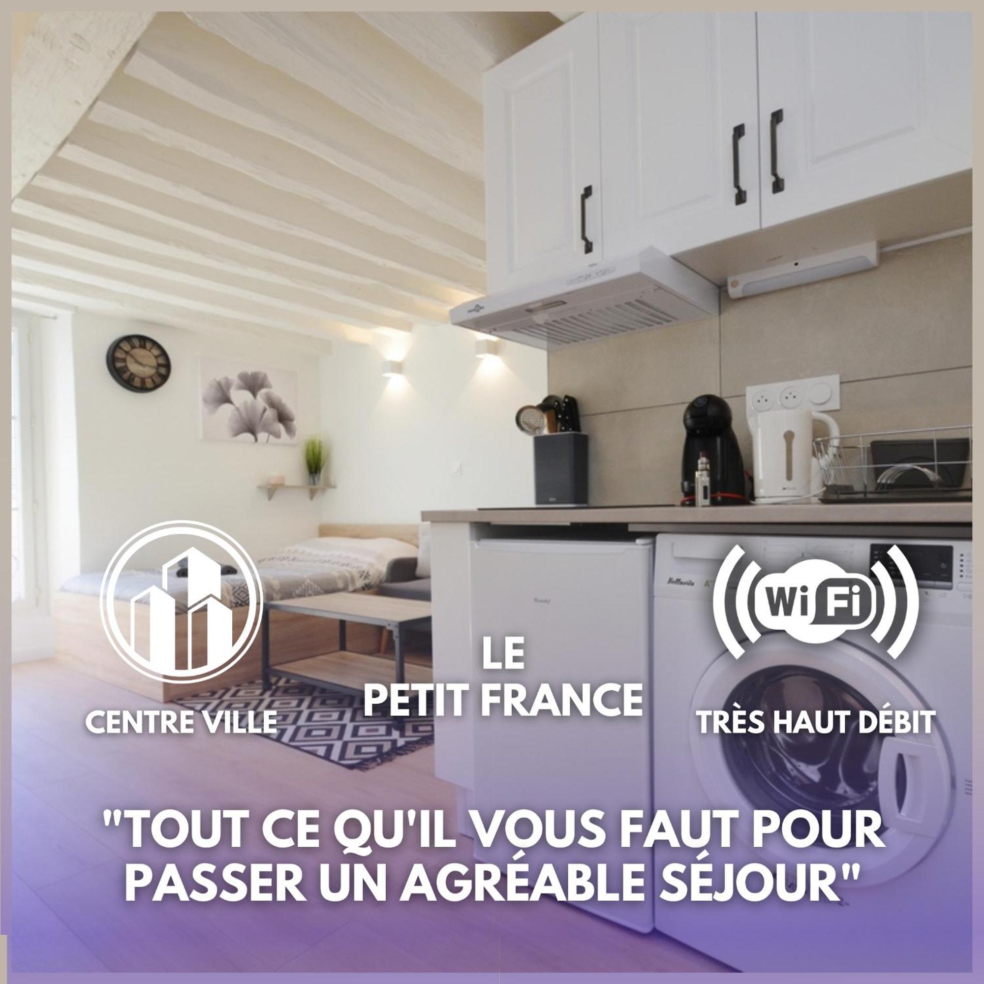 Le Petit France - Hyper Centre De Fontainebleau - Proche Insead Διαμέρισμα Εξωτερικό φωτογραφία